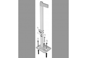 Radiatorių tvirtinimas Rofix UNISTAND, tinka H300-900 rad. 2 vnt R9ROF-US2230200 Radiatorių tvirtinimas Rofix UNISTAND, tinka H300-900 rad. 2 vnt R9ROF-US2230200